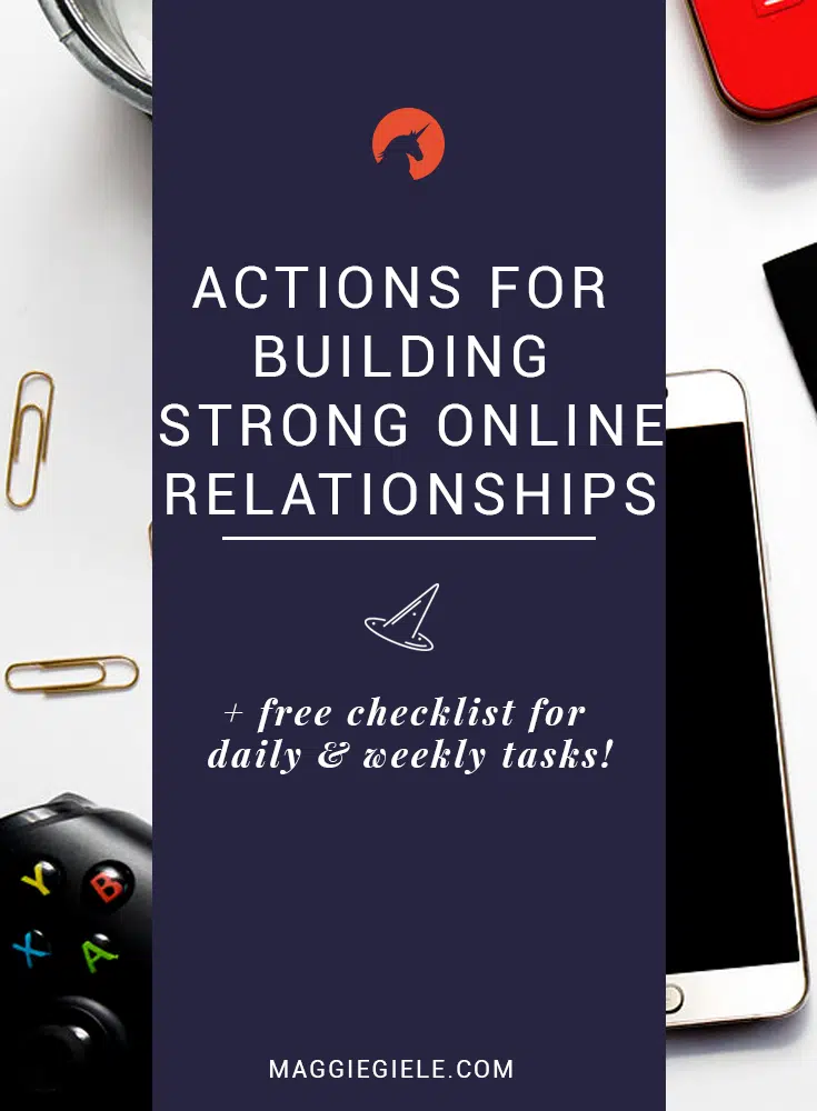 How to build online relationships that improve your business and your life as an entrepreneur | Maggie Giele Digital Strategy