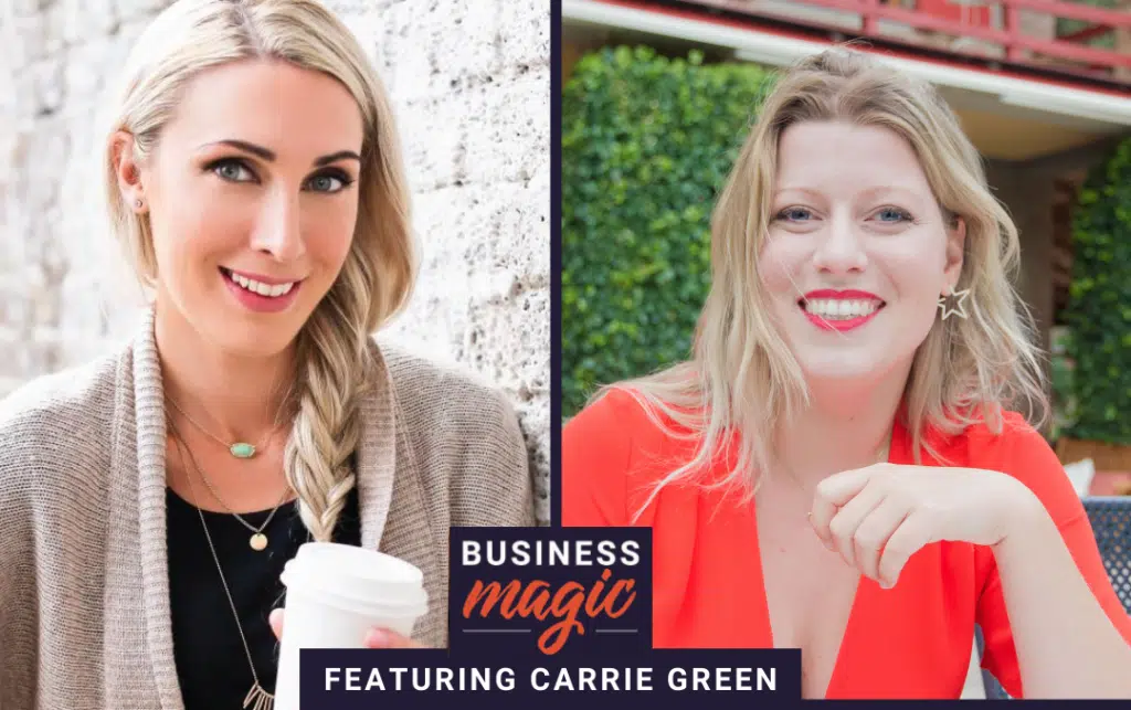 Carrie Green blog header